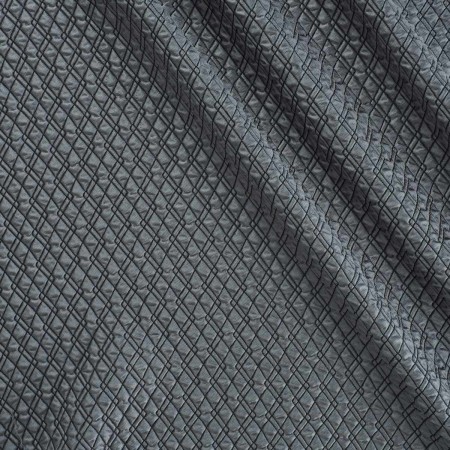 Grey padded jacquard